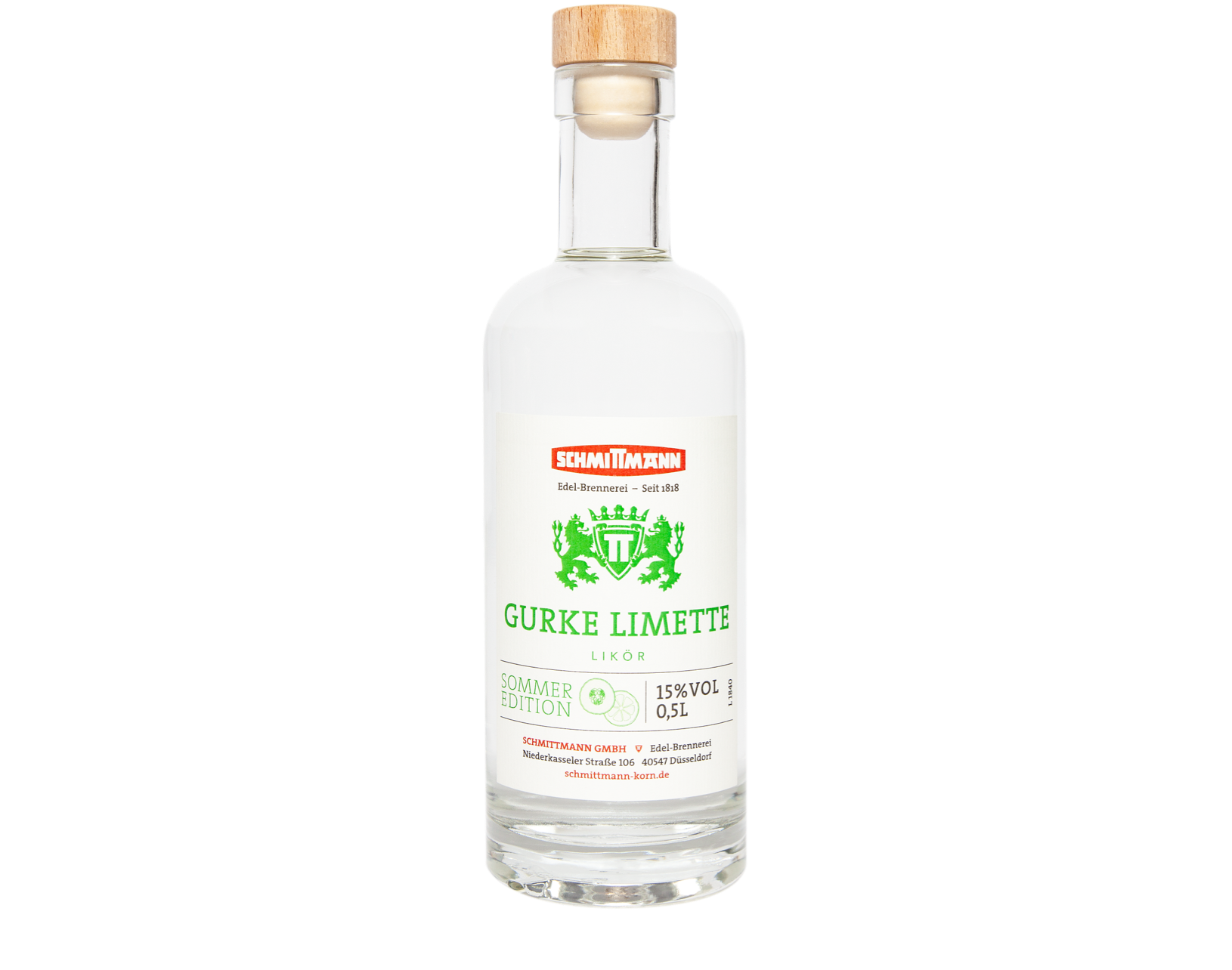 Gurke-Limette Likör von Schmittmann