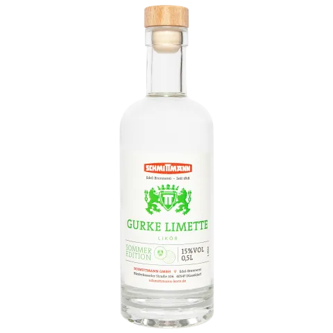 Gurke Limette Likör 0,5 Liter Schmittmann